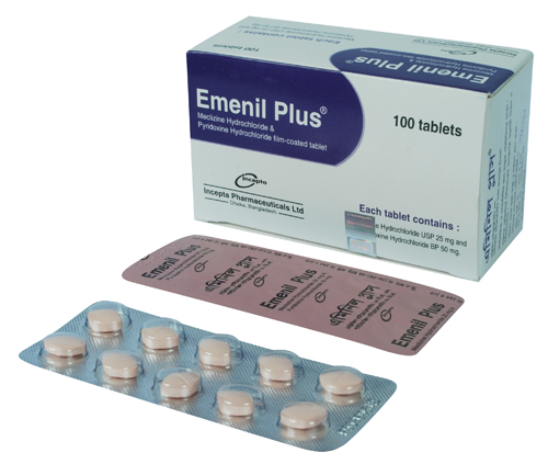 Picture of Tablet Emenil Plus 5 mg+50 mg